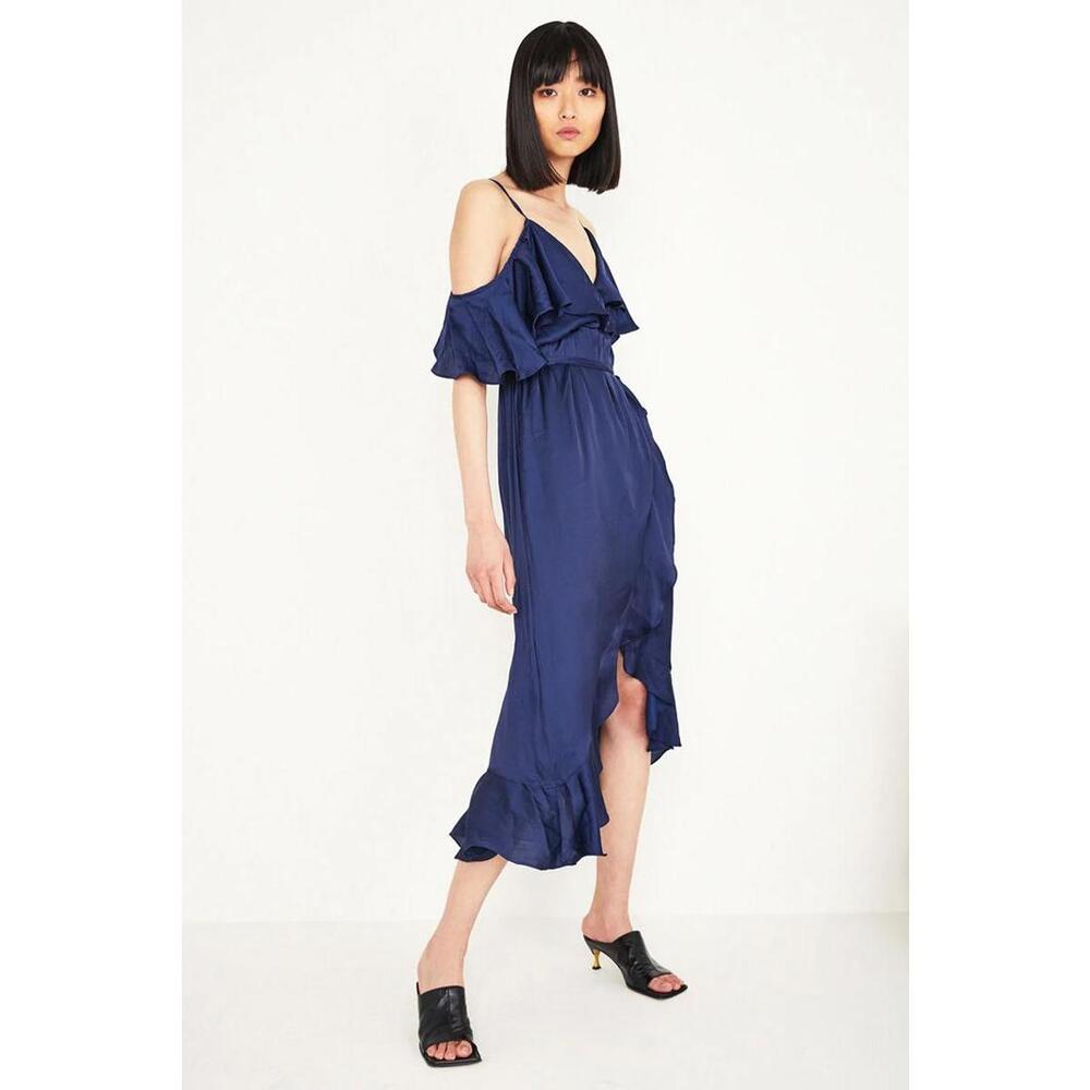 NWT Bardot Women's Navy Dress Size 4